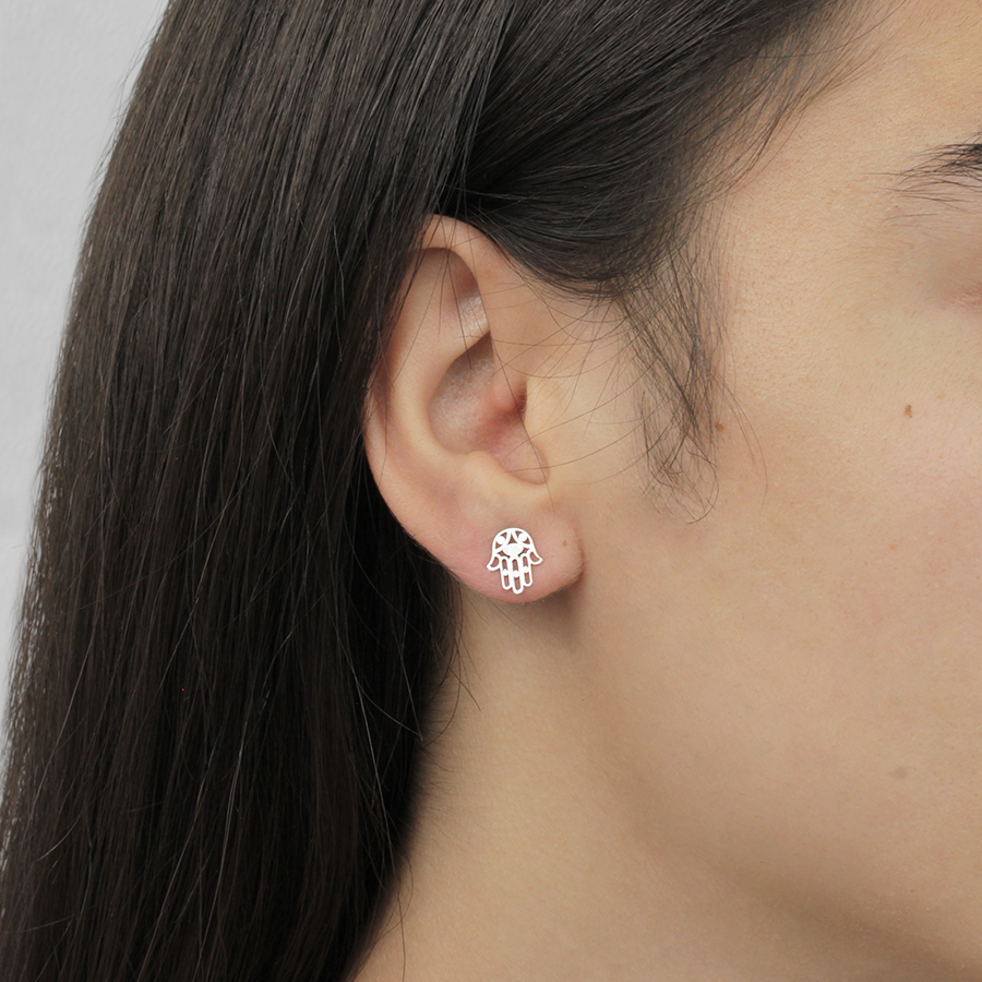 Collar y Pendientes Mano de Fátima
