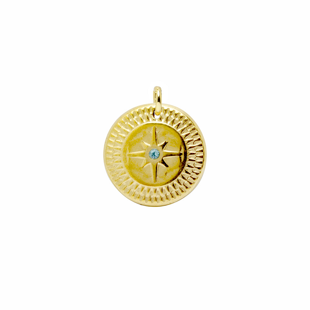 Charm Medalla Estrella Polar