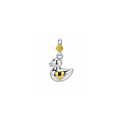 Colgante Patito personalizado con grabado Plata 925