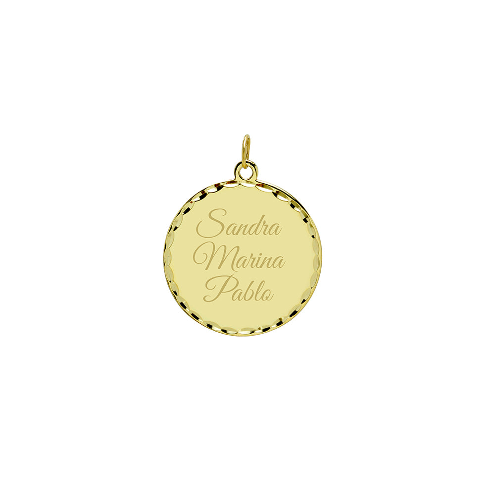 Medalla Personalizable Tallada 20mm