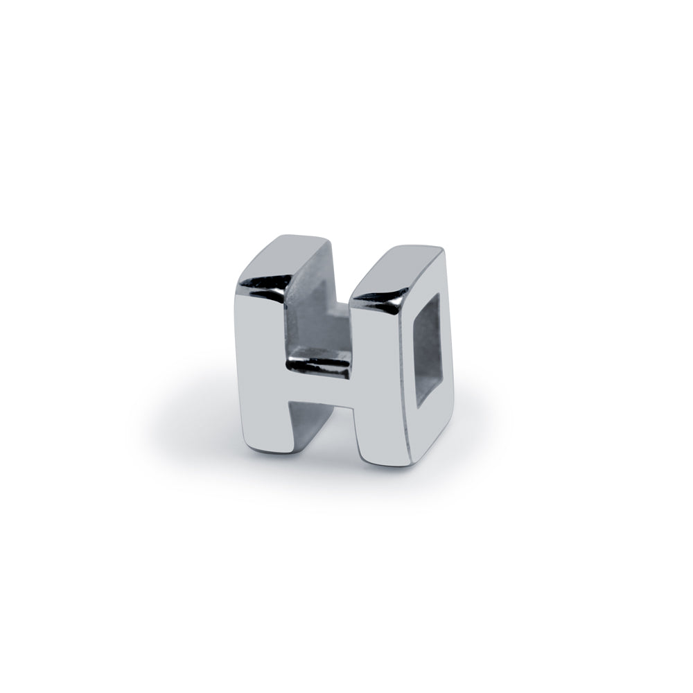Clip Love Charm Inicial Plata