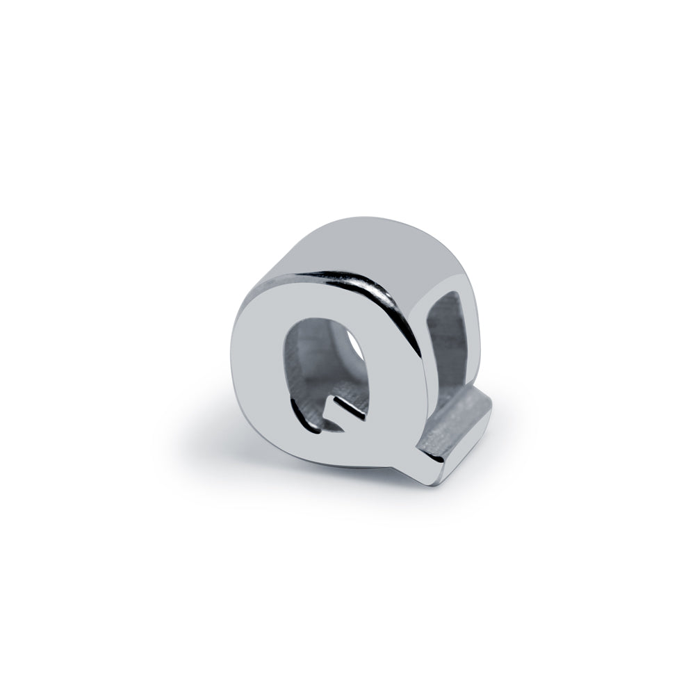 Clip Love Charm Inicial Plata
