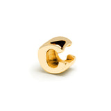 Clip Love Charm Inicial Plata Doré