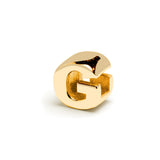 Clip Love Charm Inicial Plata Doré