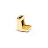 Clip Love Charm Inicial Plata Doré
