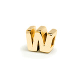 Clip Love Charm Inicial Plata Doré
