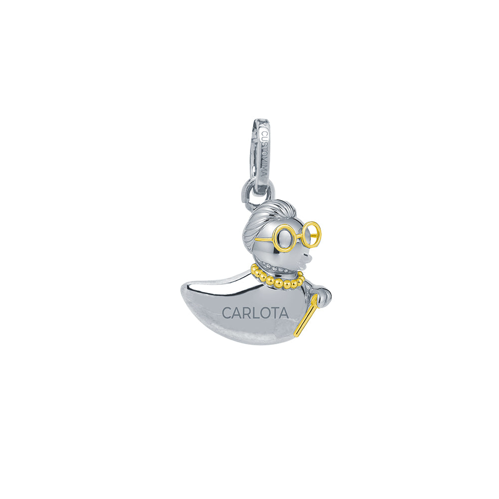 Colgante Abuela Pata Personalizable