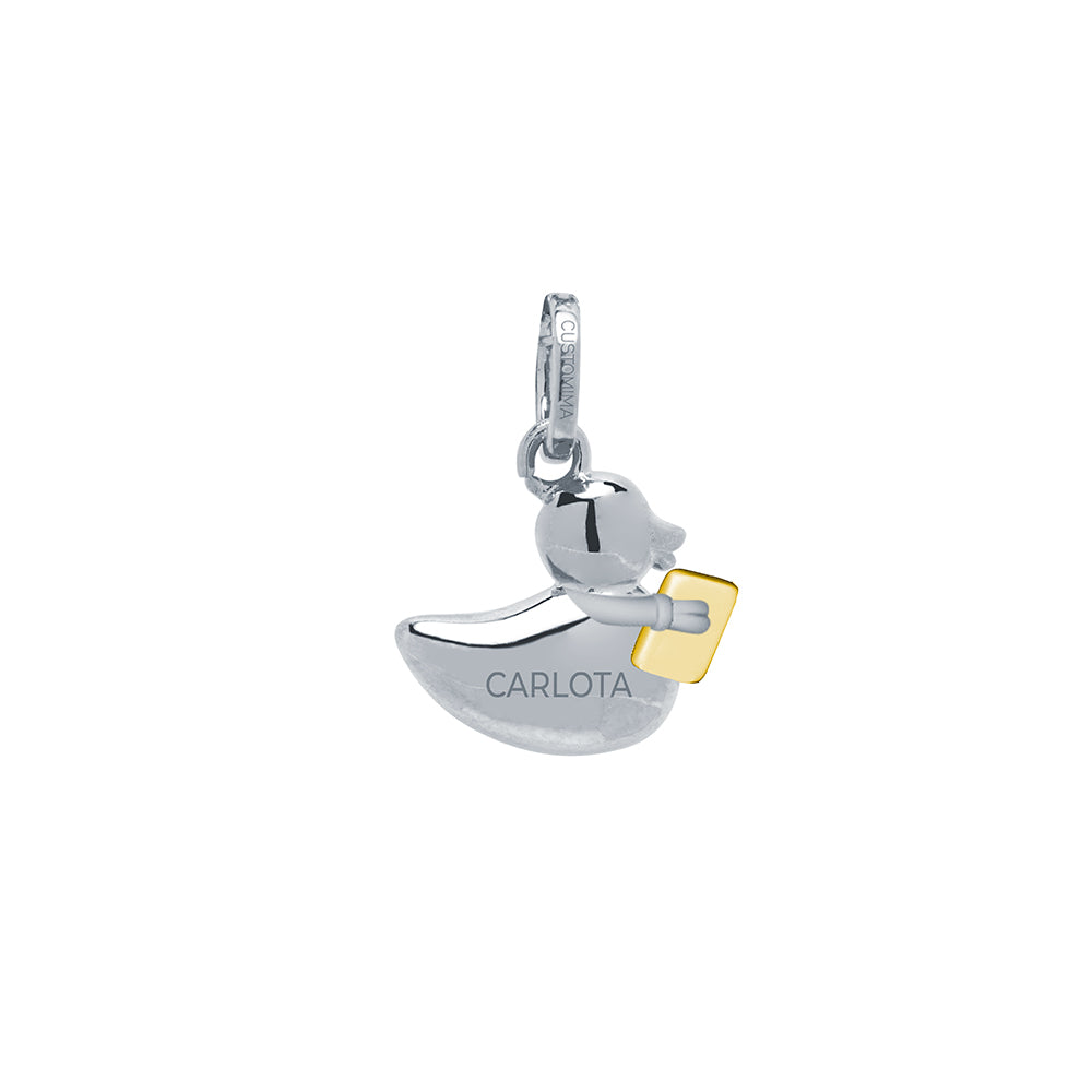 Colgante Patito Profe Personalizable