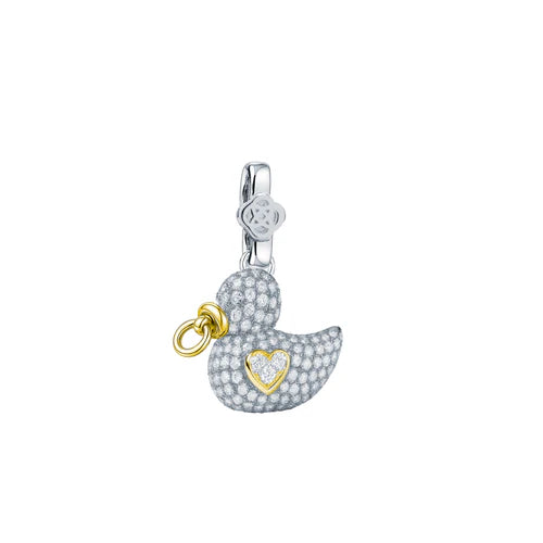 Collar Patito Bebé Pavé Personalizable