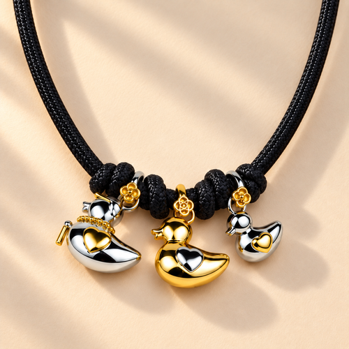 Collar elástico de patitos
