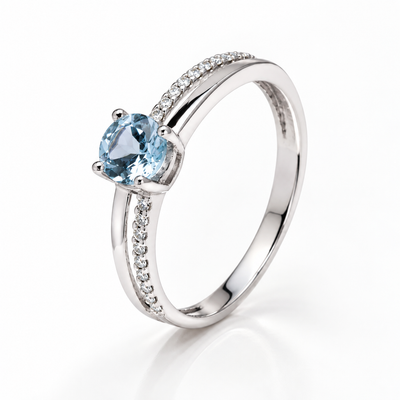 Anillo Ezio con Diamante de Laboratorio en Oro 18k