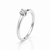 Anillo Belle 0,20 ct con Diamante de Laboratorio en Oro 9k y 18k