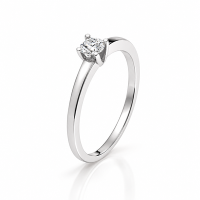 Anillo Belle 0,20 ct con Diamante de Laboratorio en oro