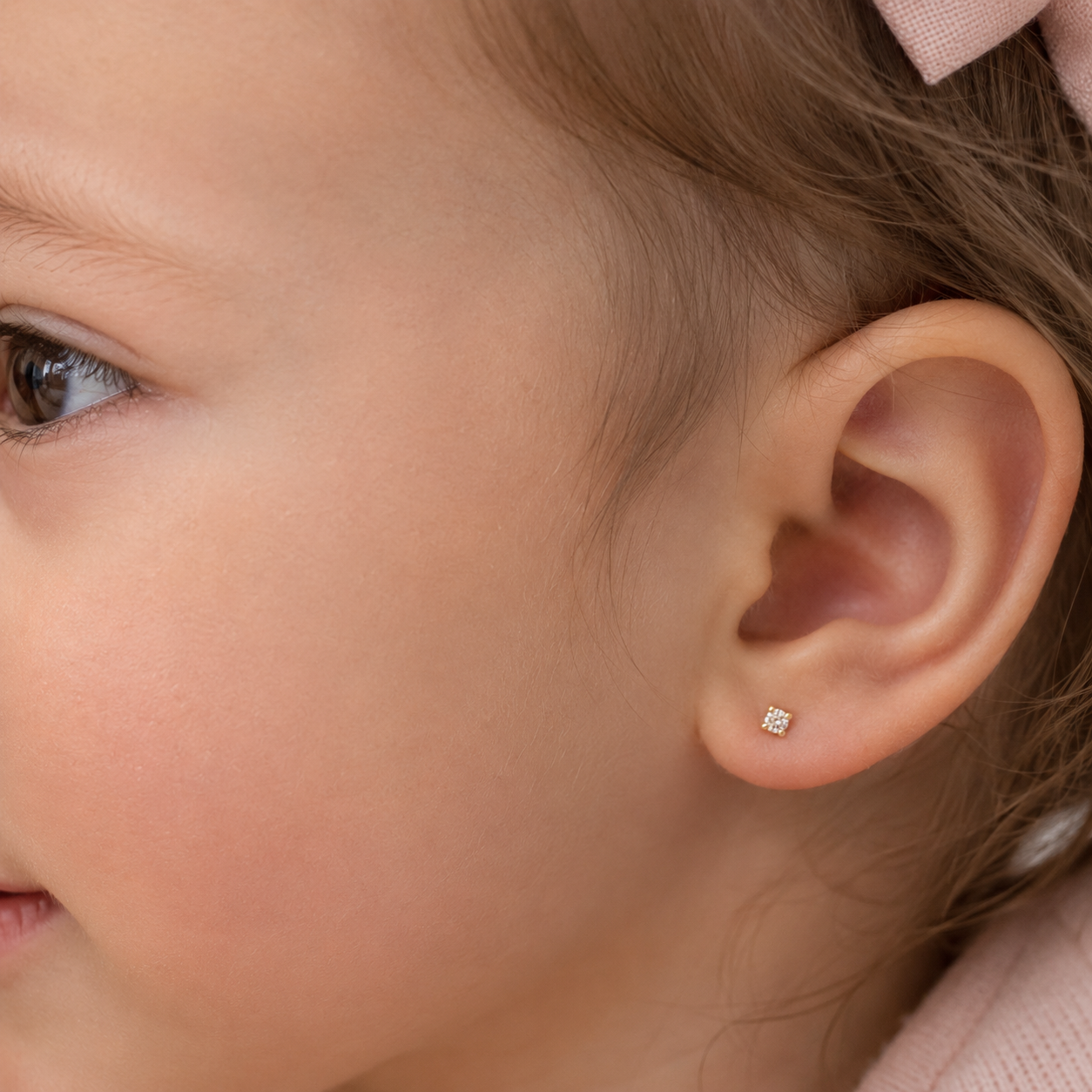 Pendientes de Oro 18K para Bebé