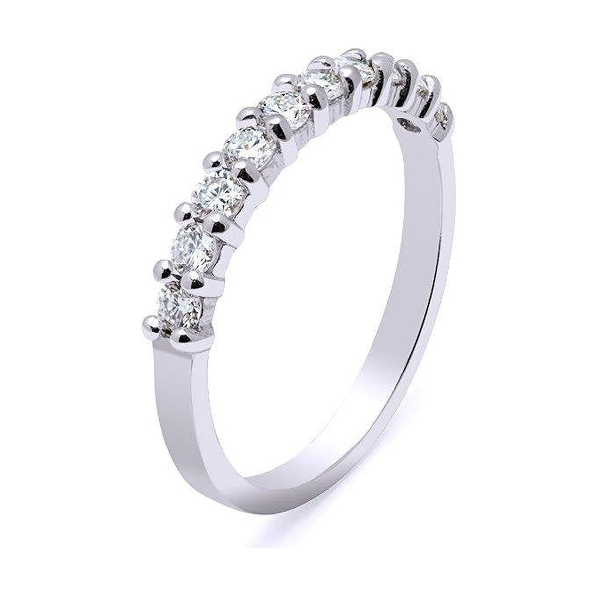 Anillo Media Alianza de Oro 9K Personalizado