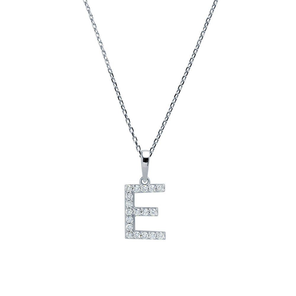 Collar con inicial Diamantes