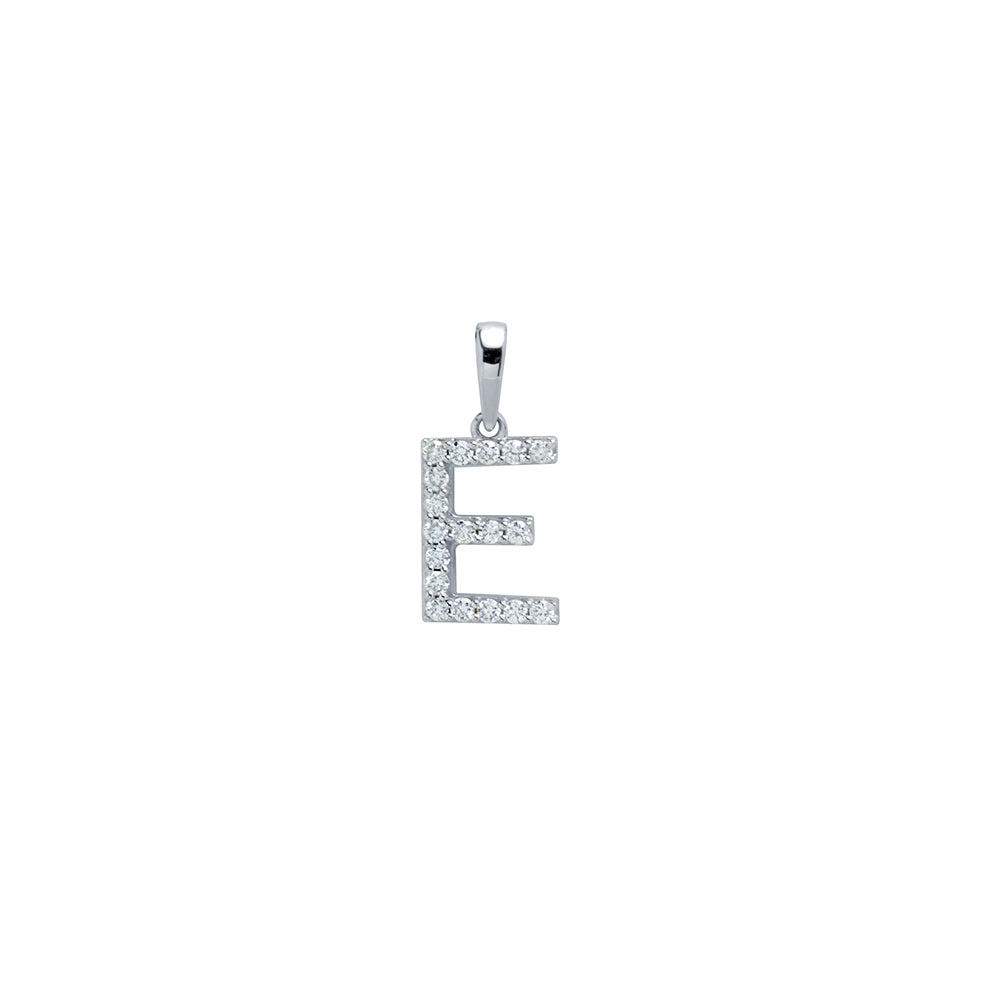 Colgante con inicial Diamantes
