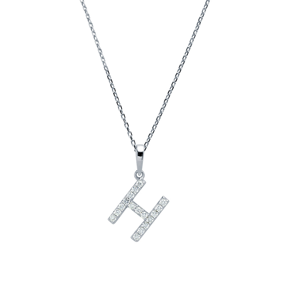 Collar con inicial Diamantes