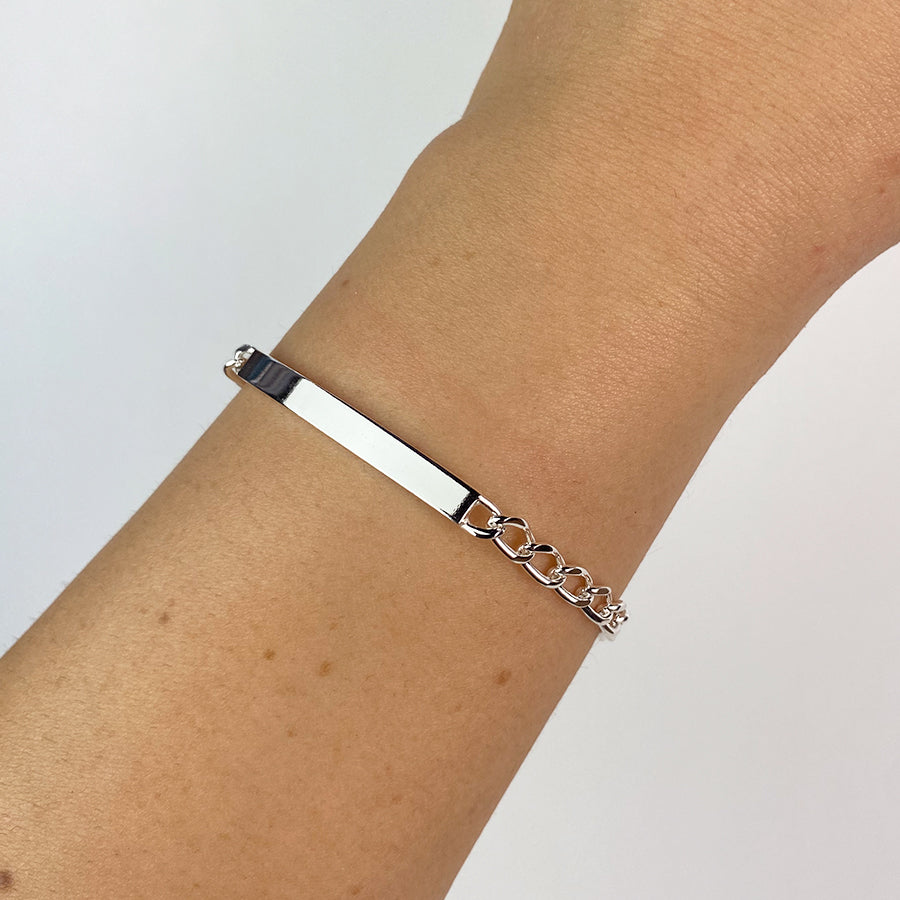 Pulsera Bilbao Maciza 5mm