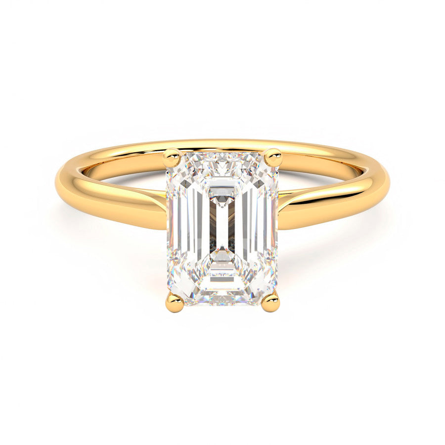 Anillo Eclat Diamante y Oro 18k