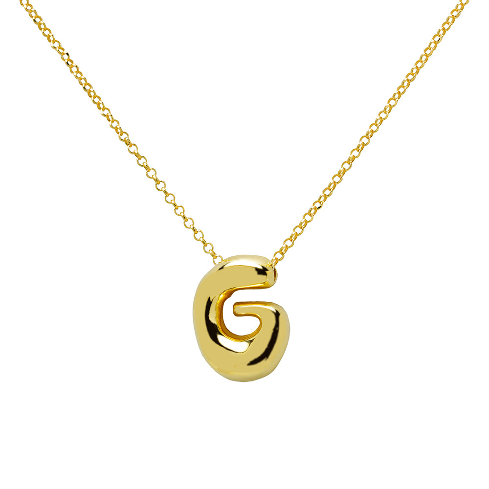 Collar Inicial Bubble