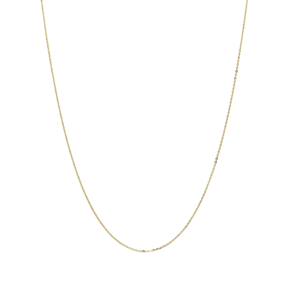 Cadena Forzada Ligera de Oro 18K