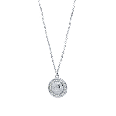 Collar Ángel de Plata 925 con Circonitas