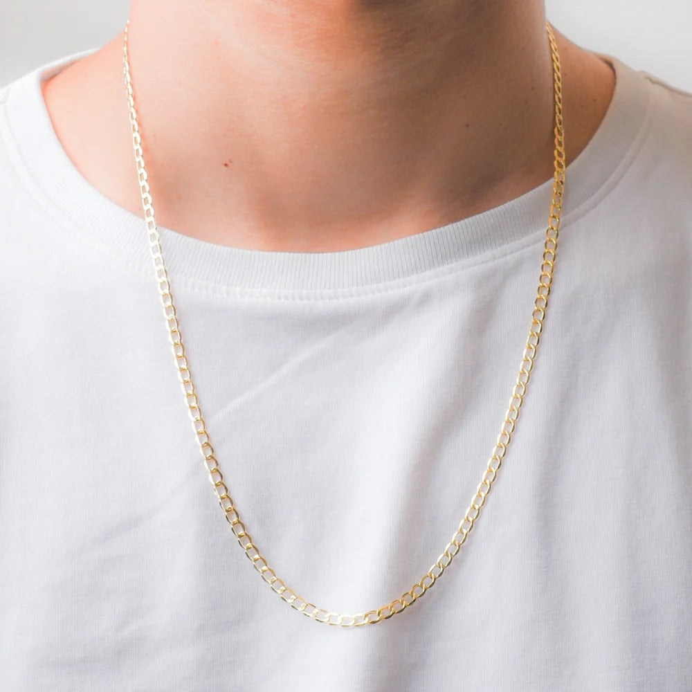 Collar de Oro para Hombre Personalizado
