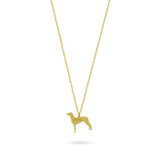 Collar Personalizable Braco de Weimar Plata