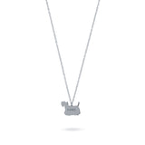 Collar Personalizable Schnauzer Plata