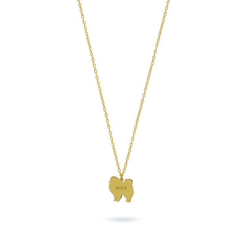 Collar Personalizable Pomerania Plata