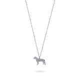 Collar Personalizable Pitbull Plata
