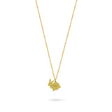 Collar Personalizable Conejo Plata