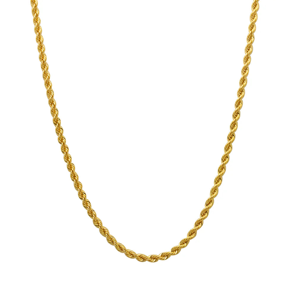 Cadena Cordón 45x2,7 en Oro Amarillo 9 Kilates