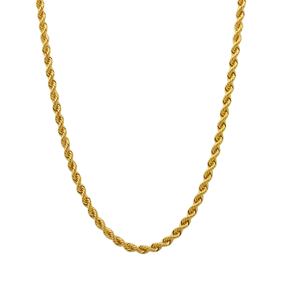 Cadena Cordón 45x3,20 en Oro Amarillo 9 Kilates