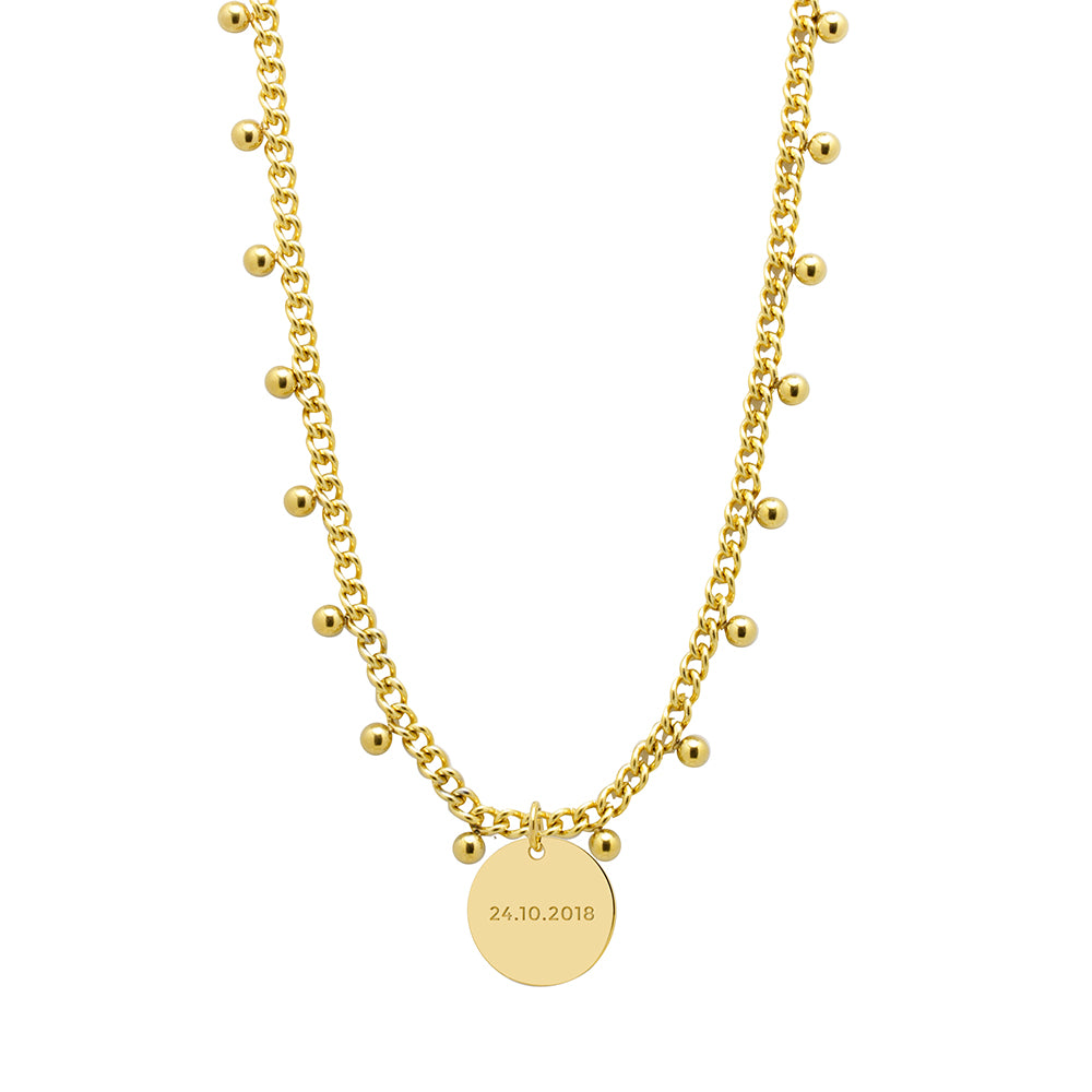Collar Personalizable Bolas Barbada