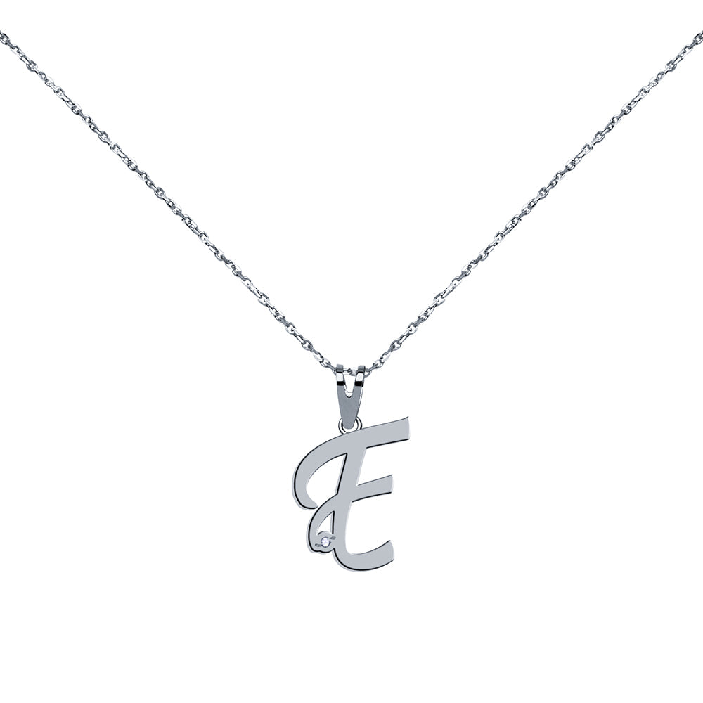 Collar con inicial Diamante