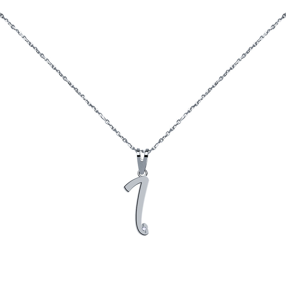 Collar con inicial Diamante