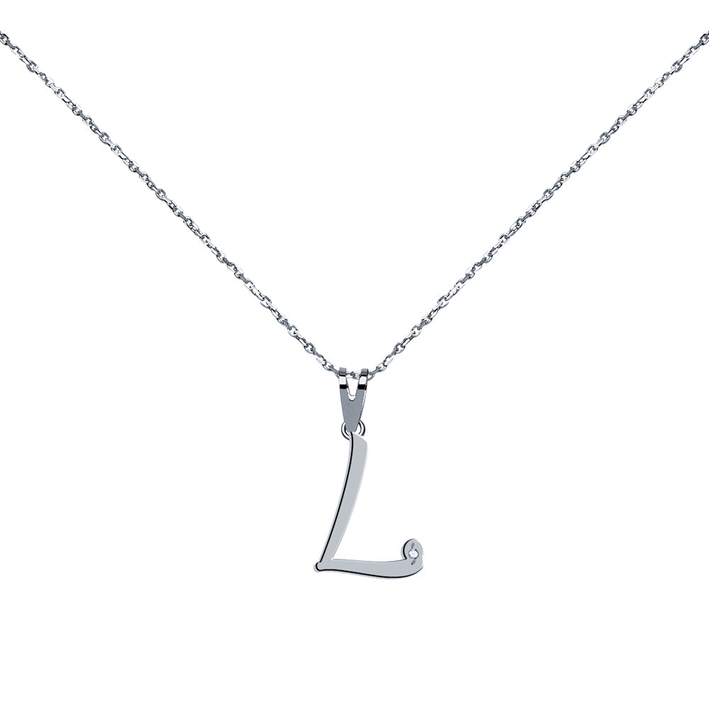 Collar con inicial Diamante