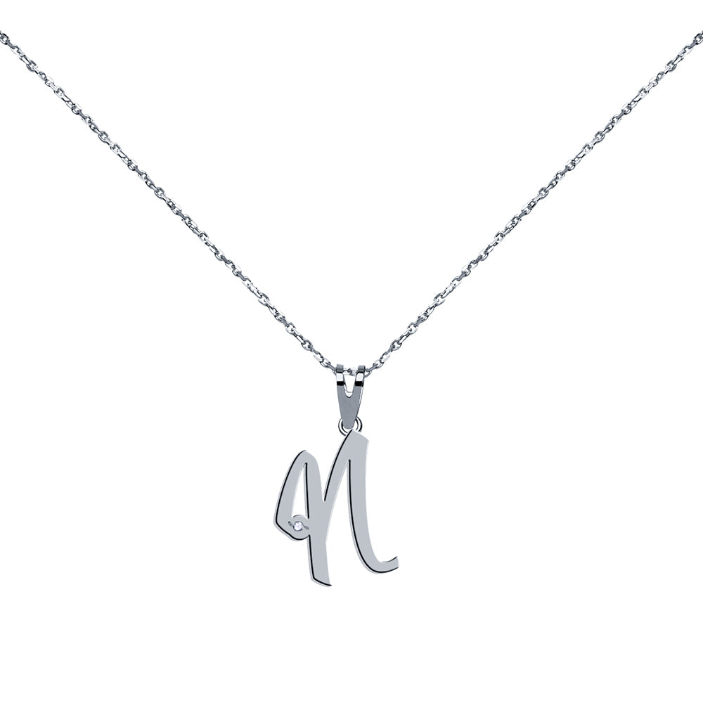 Collar con inicial Diamante