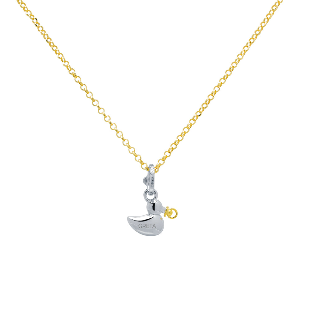 Collar Patito Bebé Personalizable