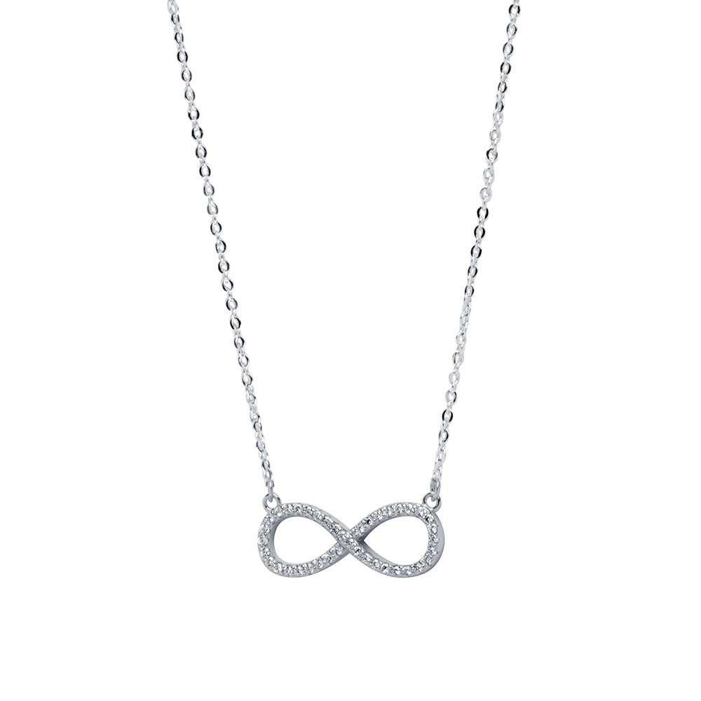 Collar Infinity Circonitas Plata