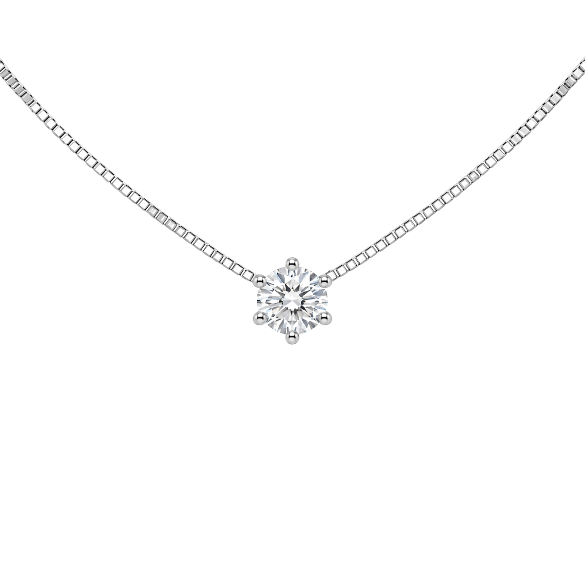Collar Moissanita de Plata 925 Personalizada – foto de producto