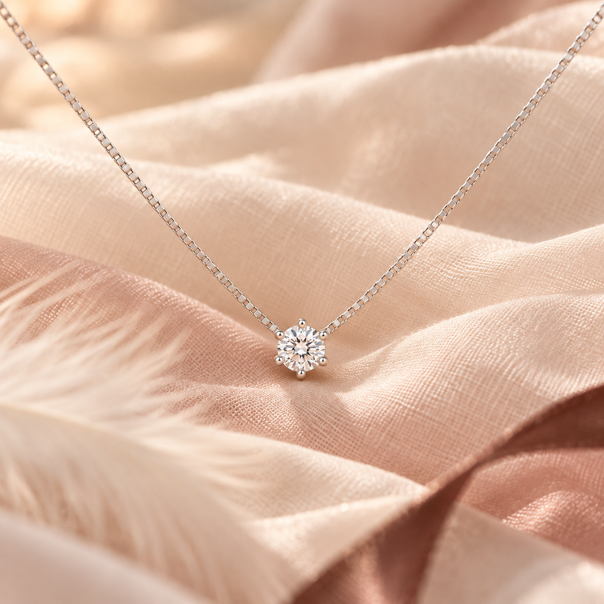 Collar Moissanita de Plata 925 Personalizada – bodegón