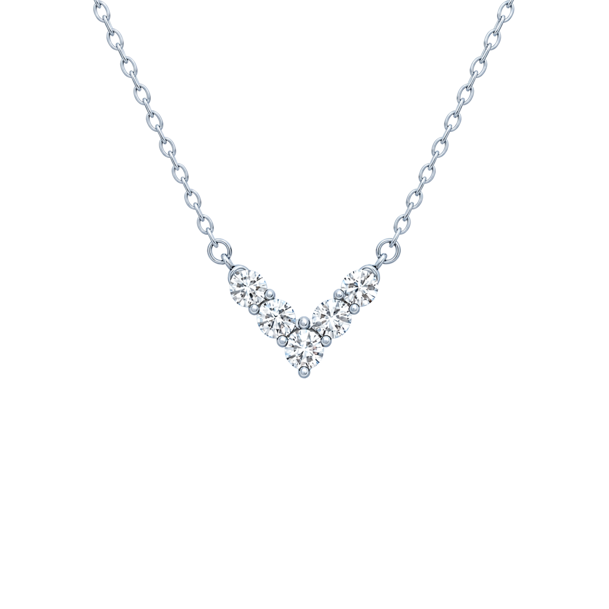 Collar Moissanita de Plata 925 con Nombre Grabado – foto de producto