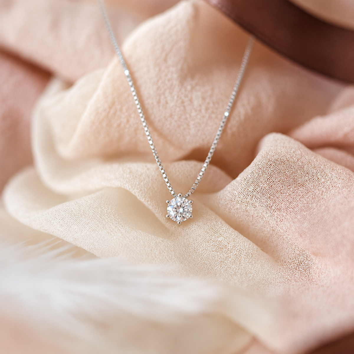 Collar Moissanita de Plata 925 con Nombre Grabado – bodegón