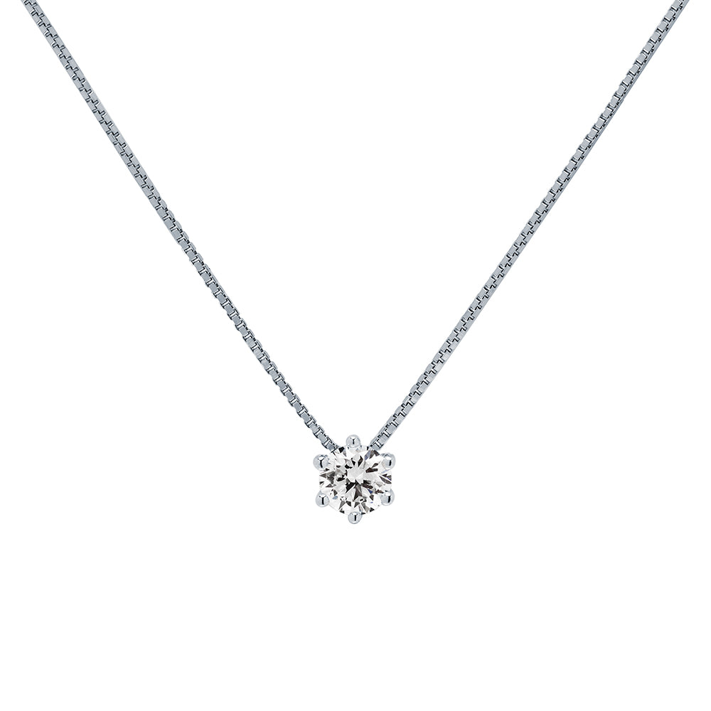 Collar Diamante de Laboratorio Etéreo en Plata 925
