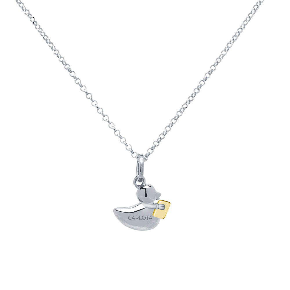 Collar Patito Profe Personalizable