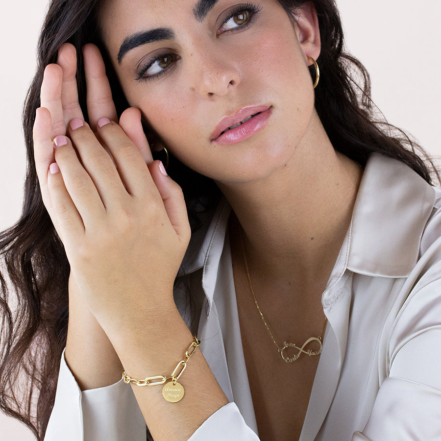 Pulsera Personalizable eslabones