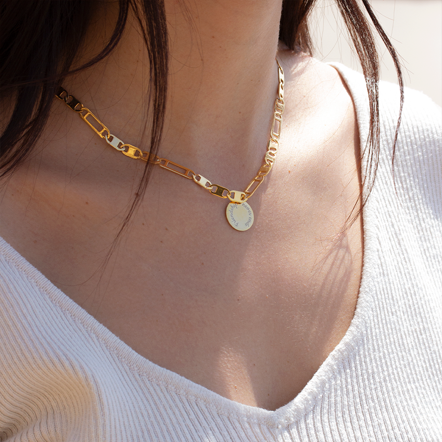 Collar Personalizable Cadena Marinero